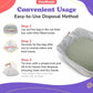 PETSWORLD Cat Litter Box Liners, Heavy Duty Litter Pan Liners Bags with Drawstring for Pet Cat Litter Tray (Unscented) (JUMBO - 45 x 18 Inches, 50 Count)