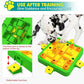 Dog Puzzle Toy Mental Stimulation - Level 3 in 1 Dogs Food Feeder Puzzle, Dog Treat Puzzle Feeder (Advanced-Green Board)