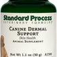 Standard Process Canine Dermal Support - Skin & Adrenal Gland Support Supplement - Comprehensive Skin Health Support Supplement for Dogs - Daily Immune & Liver Support Powder - 30 g