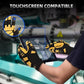 JUMPHIGH Safety Work Gloves, Synthetic Leather Impact-Resistant Heavy Duty Mechanic Gloves, Sensitive Touch Screen, Flexible Grip Gloves for Work (L)