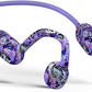 Kids Headphones, Bluetooth 5.2 Air Conduction Open Ear Headphones, 85dB Volume Limiting, Stereo Sound with Mic, IPX5 Waterproof, 20H Playtime, Perfect for School and Outdoor-Deep Blue