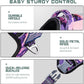 BUMBIN Tactical Dog Harness for Small Dogs No Pull, Famous TIK Tok No Pull Puppy Harness, Fit Smart Reflective Pet Walking Harness for Training, Adjustable Dog Vest Harness with Handle Purple Camo XS