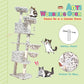 SHA CERLIN 73in Fan-Shaped Corner Cat Tower for Save Space/Multi-Level Tall Tree for Indoor Kitties/Condo with Baskets/Cozy Perches/Sisal Scratching Posts/Pet Activity House/White & Black Spot