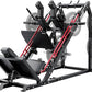 RitFit Gazelle Pro 3 in 1 Leg Press and Hack Squat Machine - High-Tensile Steel Leg Press Machine, 2000 lbs Capacity, Adjustable Angles, Hack Squat Machine with Weight Storage