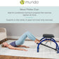 Moxxi Pilates Chair, Exercise Chair with Resistance Bands, Workout Equipment for Home Gym, Up to 250 lb Weight Capacity