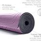 agoy Pro+ Warrior - Premium Non-Slip Yoga Mat – Eco-Conscious Design - PU Mat With Wet/Dry Grip+ - Focus Alignment - Lazer-Etched Technology - A Portable Standard Size Mat for All Styles of Yoga