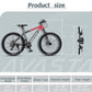 AVASTA Earth 26 27.5 inch Mountain Bike with 21-Speed，Aluminum Frame, Dual Disc Brake, Comfortable Saddle,Multiple Colors