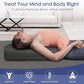Yoga Bolster (26x10.5x5.5 in) Supportive Yoga Cushion for Restorative Yin Yoga Accessories Rectangular Bolster for Stretching Meditation Pillow 100% Organic Cotton Removable Washable Cover