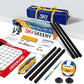 Outdoor Heavy Duty Volleyball Net Set, Anti-Sag Design, Adjustable Aluminum Poles, Portable Volleyball Net for Backyard,Grass and Beach