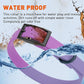 Dogline Biothane Waterproof Dog Collar Strong Coated Nylon Webbing with Black Hardware Odor- Proof for Easy Care Easy to Clean High Performance Fits Small Medium or Large Dogs, Amethyst Purple