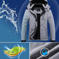 MOERDENG Women's Waterproof Ski Jacket Warm Winter Coat Outdoor Windbreaker Hiking Snowboarding Jacket