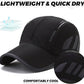 CLAPE Outdoor Sun Visor Hats Lightweight Waterproof Breathable Sports Hat UPF50+ Ultra Thin Cooling Baseball Hats