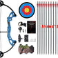 Compound Bow Archery for Youth and Beginner, Right Handed,19”-28” Draw Length,15-29 Lbs Draw Weight, 260 fps