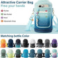 1 Gallon Water Bottle Insulated | Thickened Stainless Steel Vacuum Metal Water Jug | Portable Sports Large for Gym and Hiking with Straw, Carrier Bag, Handle Strap | BPA-Free 128 oz