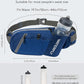 WATERFLY Fanny Pack Waist Bag: Hiking Water Bottle Holder with Strap Waist Pack for Women Men Hydration Hip Packs for Running Walking Traveling-Blue