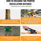 VEVOR Slackline Kit with Training Line, 60 ft Backyard Slack Line Equipment, Easy Setup Tight Rope for Kids Adults, Complete Slackline Set with Tree Protectors, Arm Trainer, Carry Bag, and Instruction