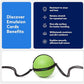 MOTOMY™ Volleyball Training Equipment Aid ‘VolleyPal’ – Solo Rebounder Trainer for Serve, Spike, Set & Pass; Indoor and Outdoor Practice Gear Gifts for Beginners & Experts