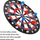 Magnetic Dart Board Game - Darts and Kids Dart Board Set,16 Inch Dart Board with 8 Strong Magnet Darts of 2 Colors,Best Kids Toy Gift Indoor Outdoor Games for Family and Friends