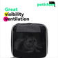 petisfam Easy Load Pet Carrier for Large, Medium Cats, 2 Cats and Small Dogs with Comfy Bed. Easy to Get Cat in, Escape Proof, Easy Storage, Washable, Safe and Comfortable for Vet Visit and Car Ride