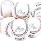 Anytime Baseball Fury Leather Pitching Machine Baseballs - 1 Dozen Flat Seam Pitching Machine Balls