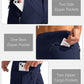 Pudolla Men's Hiking Cargo Shorts 9" Lightweight Outdoor Work Shorts for Men Travel Golf Camping Casual with 5 Zipper Pockets