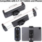 Spin Bike Tablet Holder for iPad, Phone Holder Stand Exercise Bike Handlebar Mount for Treadmill Stationary Bicycle Elliptical Spin Bike Stroller Mic Stand, Compatible with iPad, iPhone (4.7-13")