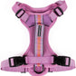 Wilderdog Lightweight Dog Harness with Reflective Straps - Large - Lilac