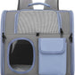 Cat Dog Carrier Backpacks,Pet Backpack Carrier, Bubble Backpack Pet Carriers with Breathable Mesh for Cats Small Dogs Puppies Animals for Travel, Hiking, Camping or Outdoor Use (Blue)