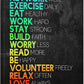 Think Positively Mindset Motivational Canvas Wall Art -Inspirational Office Wall Art Poster Quotes - Canvas Artwork Picture Print Framed for Home Office Bathroom Bedroom Wall Decor-16 x20