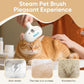 3-in-1 Cat Steam Brush – Pet Grooming & Shedding Comb with Gentle Steam Spray, One-Click Hair Release, for Long & Short Hair Cats & Dogs (White)