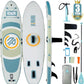 Niphean（Ultra-Light）Inflatable Paddle Board with (Beginner Friendly) StabilTrac Fin and Durable SUP Accessories, 10' Stand Up Paddle Boards for Adults & Youth, Versatile Yoga Paddle Board, Gift Ideas
