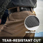 CQR Tactical Belt, Military Style Heavy Duty Belt, Webbing EDC Quick-Release Buckle
