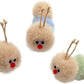 Interactive Natural 3 PK Catnip Toy, with Rattle, Bite Resistant, for All Ages Indoor Cat, Soft Caterpillar Toys, Fluffy Kitten Toy
