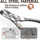 Dog Nail Clippers - All Steel Material, Built-in Spring,Heavy Duty Dog Nail Trimmer Full Metal Razor Sharp Professional for All Dogs Cats with Thick Toena,Dog Nail Trimmers