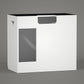 LANDEN Aquarium Stand and Cabinet, for up to 44Gal Tank, Fish Tank, Nano Foam Leveling Mat Included, Contemporary and Simple Design, Wooden Matte White Painted W35.5xD17.7xH31.49in (Stand Only)
