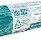 Oceanfoam Tidal Roller - Jade & Seafoam Marbled - Muscle Massage Foam Roller for Back Pain & Stretching - Firm and Ergonomic Wide Wave Textured - Yoga, Athletics, & Wellness - Full Size, 20" x 5"