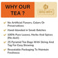 BREWIX, Sweet Orange Hibiscus Tea Bags (25 Pyramid Tea Bags) Caffeine-Free Herbal Tea | Ginger, Hibiscus, Spearmint, Rosehip, Turmeric | Supports Daily Balance & Calm | For Health & Wellbeing | Iced and Hot