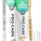 Tartar Shield Pro Care – Natural Enzymatic Pet Toothpaste Kit – Protects Against Plaque & Tartar - Freshens Breath & Removes Stains – Cleans Teeth and Gums – for Dogs & Cats - Coconut Flavor, 3 Oz.