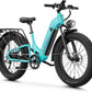 M1 Pro Electric Bike, 1800W Peak Motor Electric Bike for Adults, 48V 17.5Ah, 26'' x 4.0'' Fat Tire Electric Mountain Bike, Ebike with 85 Miles, 36MPH, 7 Speed 110Nm and Dual Suspension