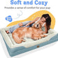 Washable Orthopedic Large Dog Bed - Removable Orthopedic Dog Bed XL with Bolster Extra Large Dogs Beds with Washable Cover Non-Slip Bottom