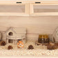 Snowtaros Wooden Hamster Cage, Large Hamster Cages and Habitats Chewproof, with 2 Openable Acrylic Top, Small Animal Cage for Mouse Gerbil Quail Dwarf Syrian Hamsters (31.5" L*15.7" W*15.7" H)
