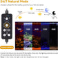 hygger 18W LED Aquarium Light, 18-24 Inch Fish Tank Light with Timer Auto On/Off, Sunrise Sunset Mode, Adjustable Brightness and Colors, Full Spectrum Light with Extendable Brackets for Freshwater