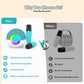 Karaoke Microphone Machine Toys for Kids Adults, Mini Portable Bluetooth Speaker with 2 Wireless Mics, Christmas Birthday Gifts for Boys Girls Ages 3 4 5 6 7 8 9 10 11 12+ Year (Green)