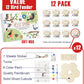 12 Pack Bird Feeder Craft Kits for Kids Ages 3-5 4-8 8-12, DIY Wooden Art Painting Outdoor Bulk Toys for Boys & Girls, Easter Christmas Gifts, Party Favor Gifts for Nature Loving Children
