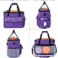 Dog Travel Bag, Airline Approved Dogs Bags for Traveling, 2 Dog 's Food Travel Container and Collapsible Bowls, Weekend Pet Travel Bags (X-Large)