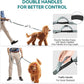 Hands Free Dog Leash with Pouch,Double Leash for Two Dogs