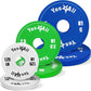 Yes4All Fractional Weight Plates Set, Available In Steel And Rubber, Set of 2/4/6 Plates in 1.25LB, 2.5LB, or 5LB Sizes, Micro Change Plates for Dumbbell and Olympic Barbell Weightlifting