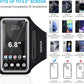 GUZACK Running Phone Holder with Zipper Pouch, Running Armband for iPhone 16/15/14/13/12/11 Pro Max/Plus, Galaxy S25/S24/S23/S22, Cell Phone Arm Holder with Card Slot - Size L (Bigger Arm 14-17 in)