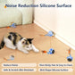 ORSDA Cat Toys, Interactive Cat Toy for Indoor Cats, Automatic Moving Ball Bird for Indoor Adult Cats Kitten Toys All Breeds, Fast Rolling Motion Activated Chirping Stimulating Light, 2 Feather Refill