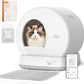 MeoWant Self-Cleaning Cat Litter Box, Integrated Safety Protection Automatic Cat Litter Box for Multi Cats, Extra Large/Odor Removal/APP Control Smart Cat Litter Box with Mat & Liner